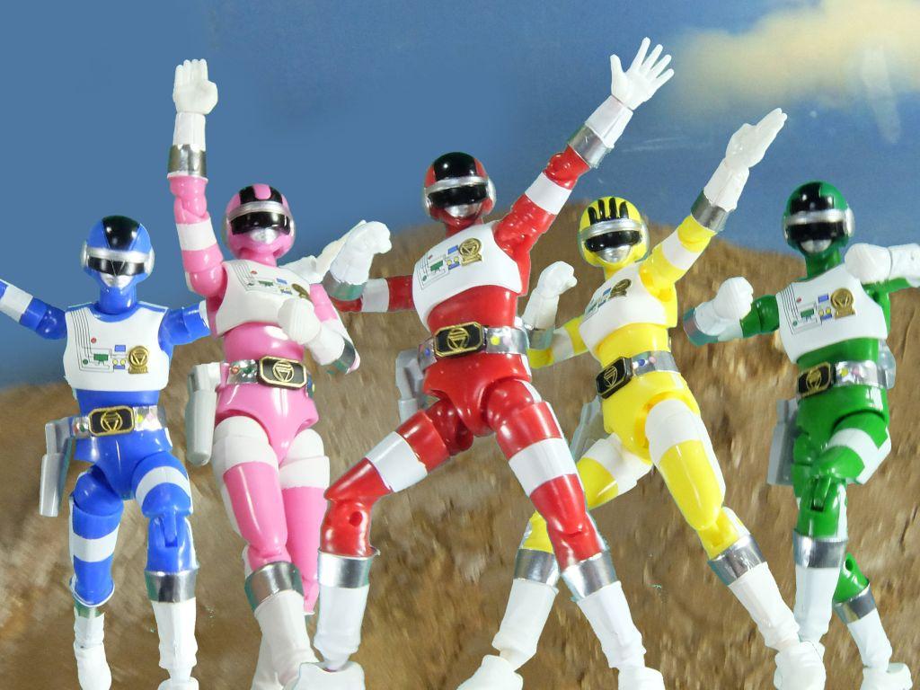 ガンプラり歩き旅』バイオマン編・1 SHODO SUPER 超電子バイオマン 